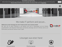 Tablet Screenshot of linq-it.de